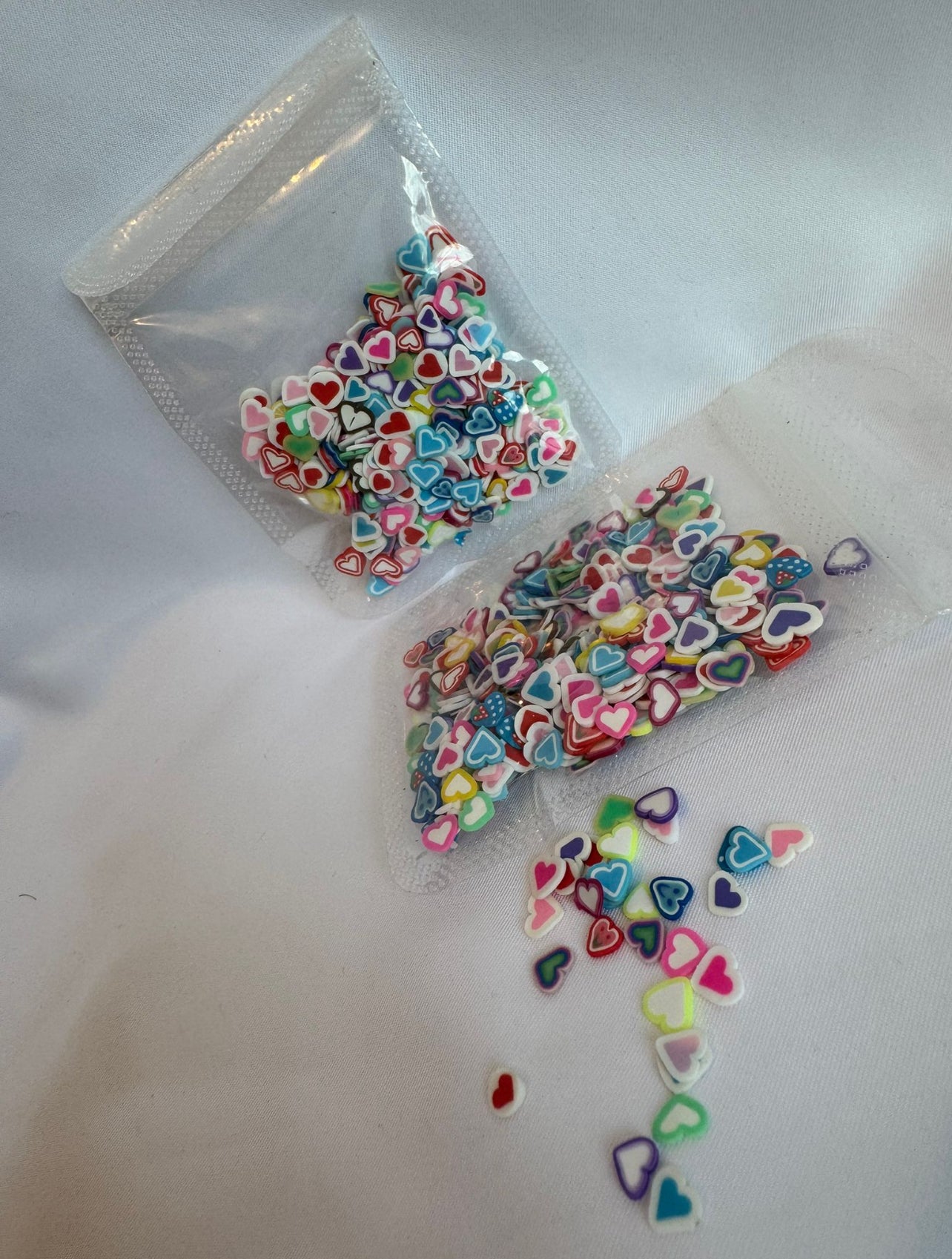Paquete de Fimos de Corazones