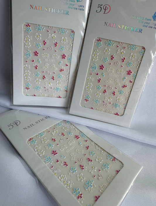 Sticker 5D Flores 1