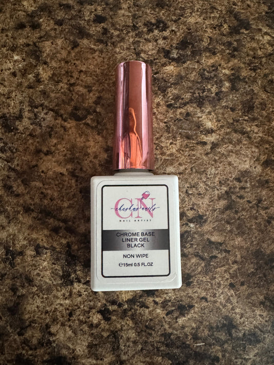 Chrome Base Liner Black
