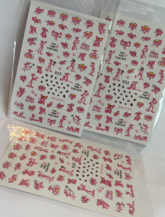 Sticker pantera rosa