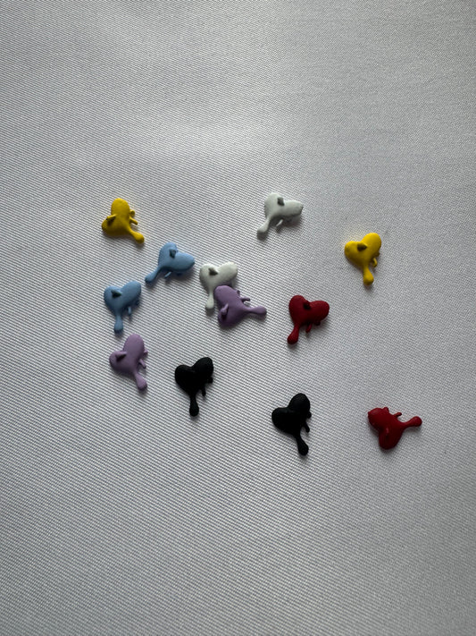 Corazones en relieve
