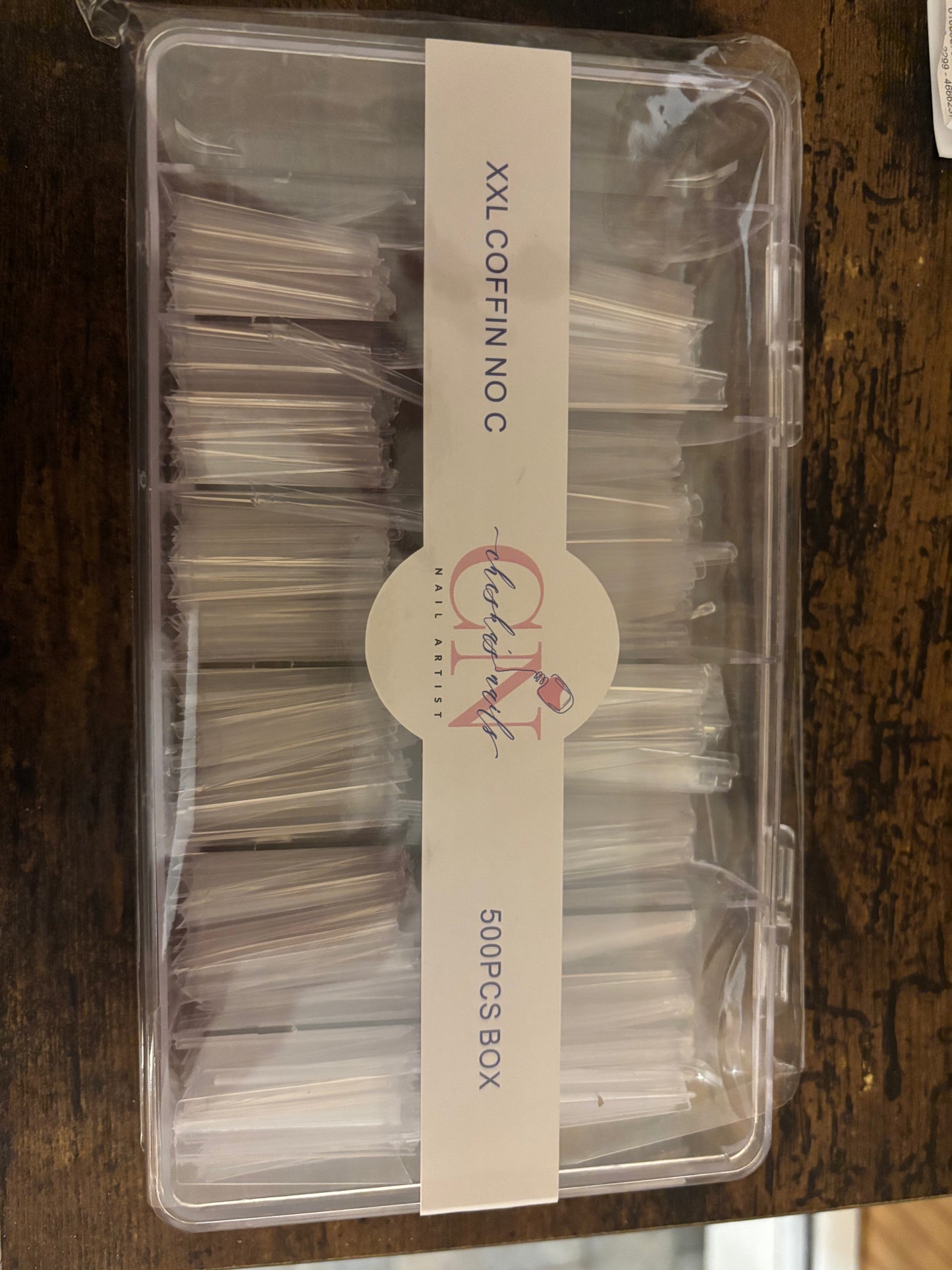 Uñas coffin No curva C