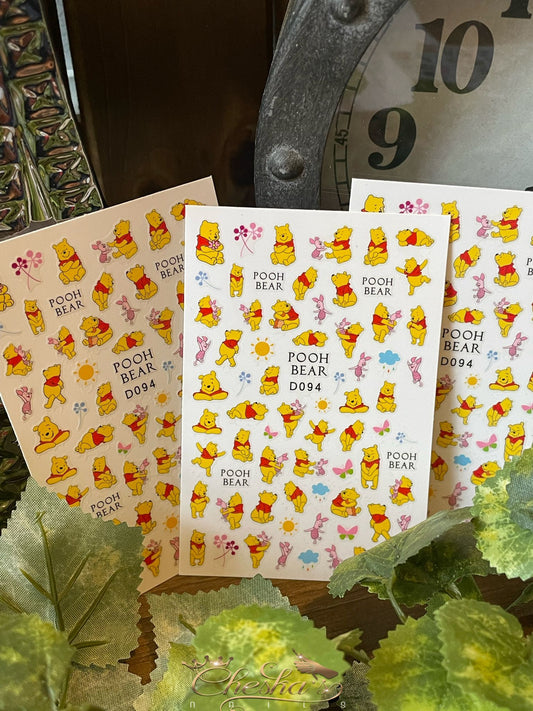 Winnie the pooh stickers para decoracion.