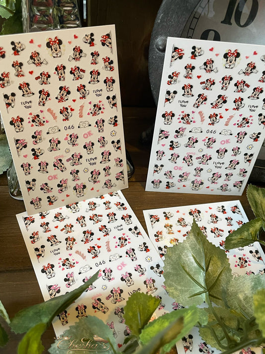 Minnie stickers