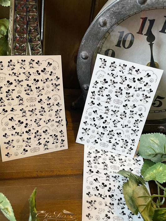 Mickey & Minnie stickers