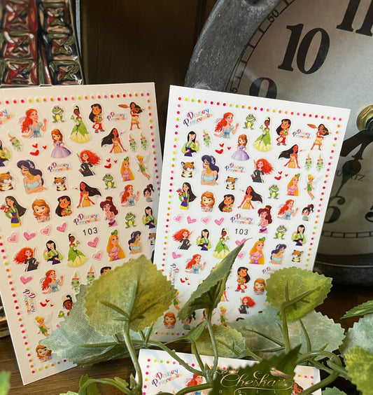 Princesas stickers